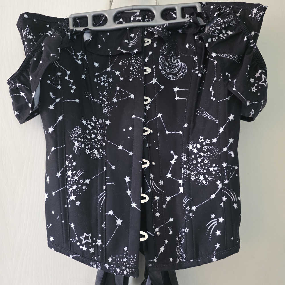 Celestial Black Women's Blouse